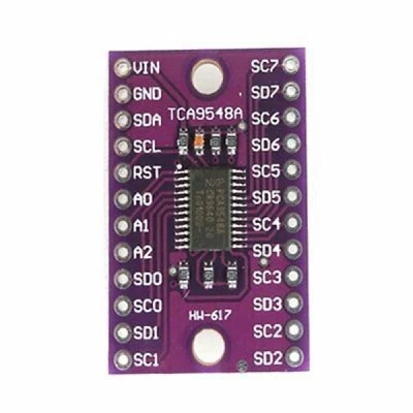 TCA9548A I²C multiplexer breakout board